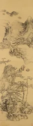 Landscape in the Style of Wu Zhen (1280-1354)
